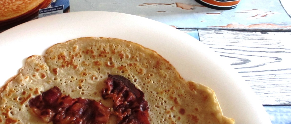 Authentieke Boekweitpannenkoek met stroop
