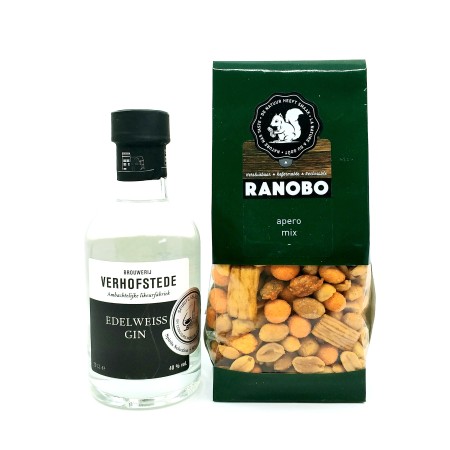 Edelweiss Gin 20 CL (met gratis apero mix)