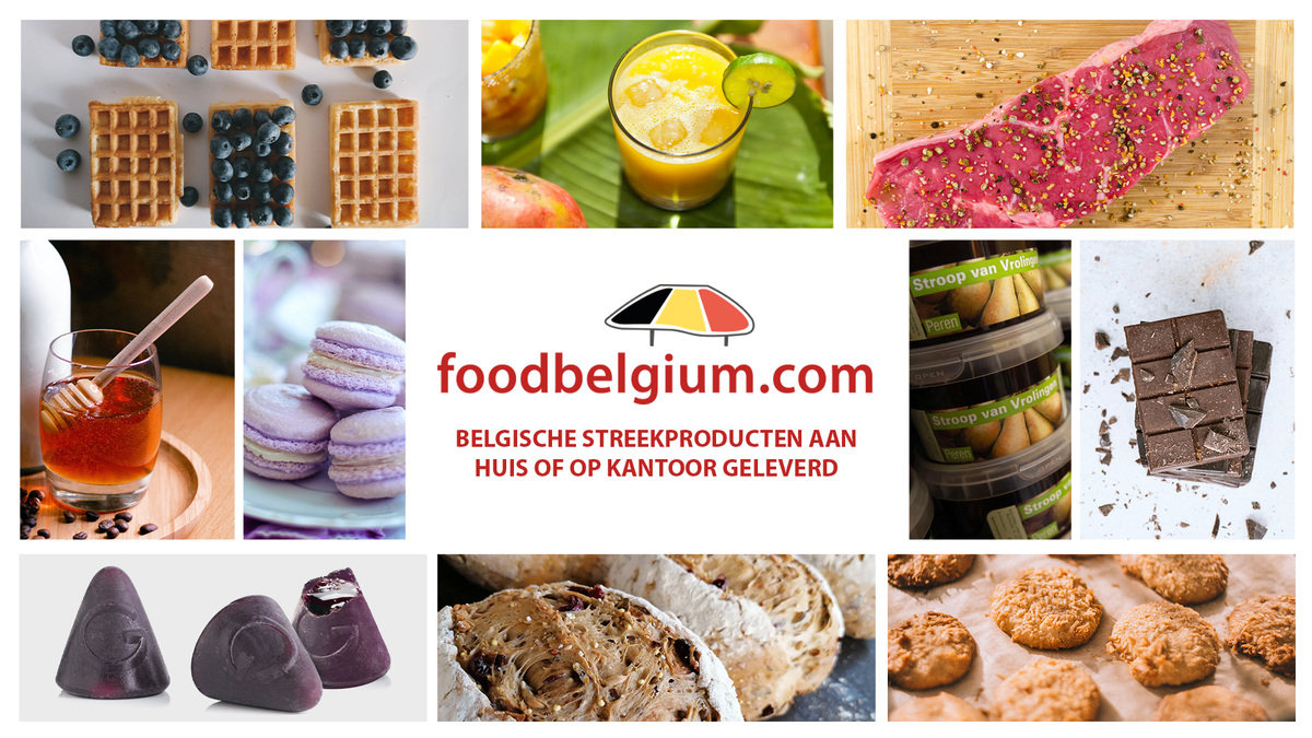 Belgische streekproducten aan huis of op kantoor geleverd