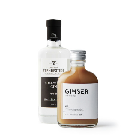 Edelweiss Gin 20 CL (met gratis apero mix)